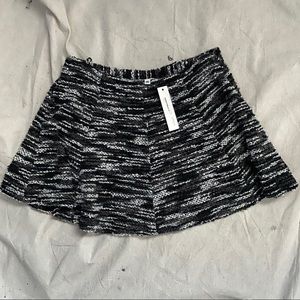 NWT Drew boucle knit skater skirt